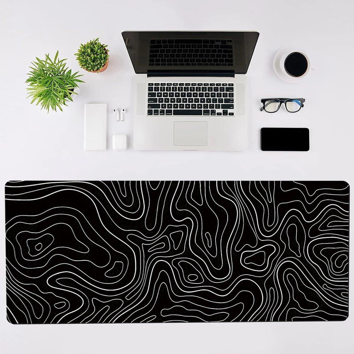 FORMES ALEATOIRES Grand tapis de souris - SlickPad