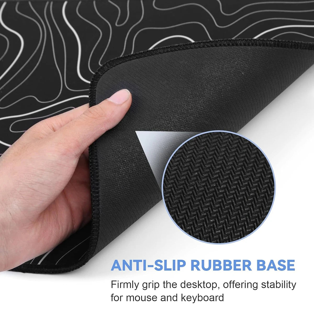 FORMES ALEATOIRES Grand tapis de souris - SlickPad