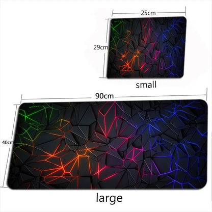 CRYSTAL GAMING Grand tapis de souris - SlickPad