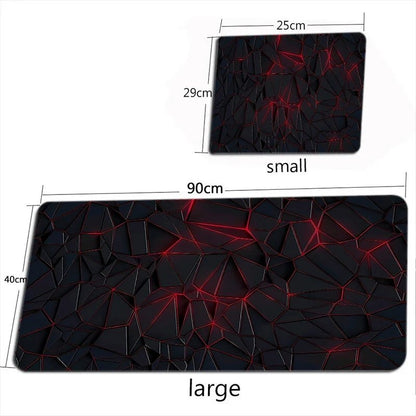 CRYSTAL GAMING Grand tapis de souris - SlickPad