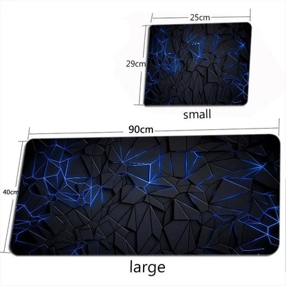 CRYSTAL GAMING Grand tapis de souris - SlickPad