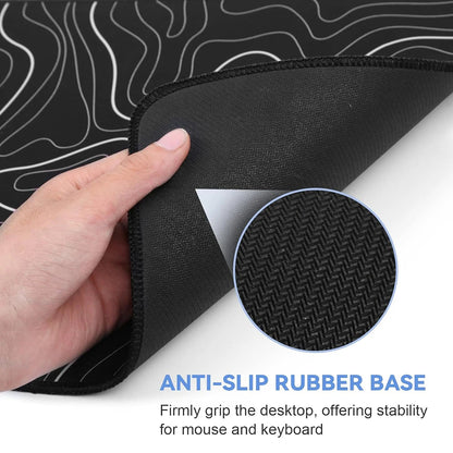 FORMES ALEATOIRES Grand tapis de souris - SlickPad