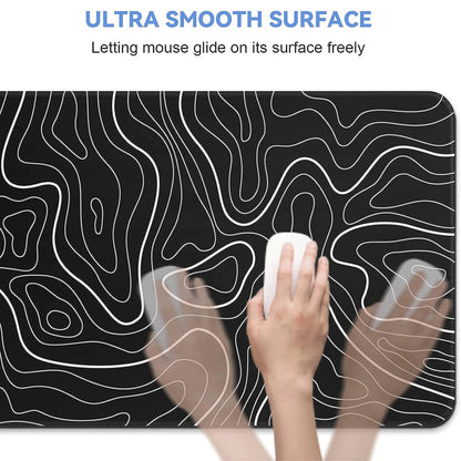 FORMES ALEATOIRES Grand tapis de souris - SlickPad