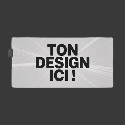 tapis de bureau à LED SlickPad - SlickPad